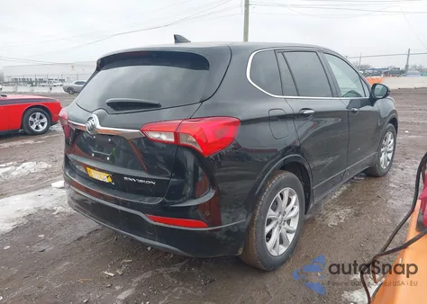 2019 Buick Envision Fwd Preferred from USA, damaged, VIN LRBFXBSAXKD033251
